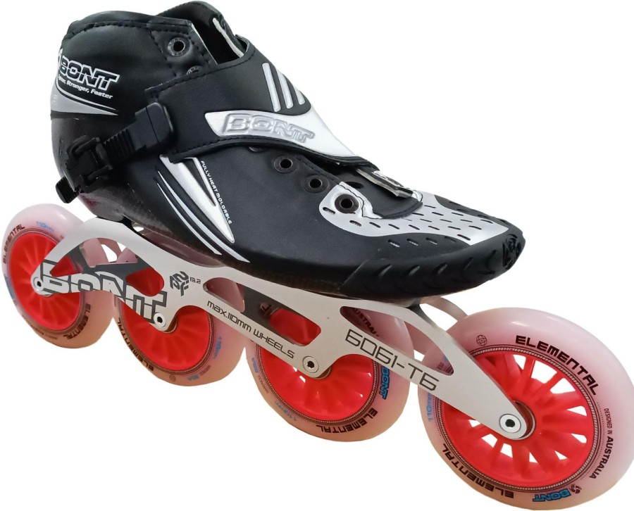 Skating Bont Inline Skates | Bont Jet Black 110Mm