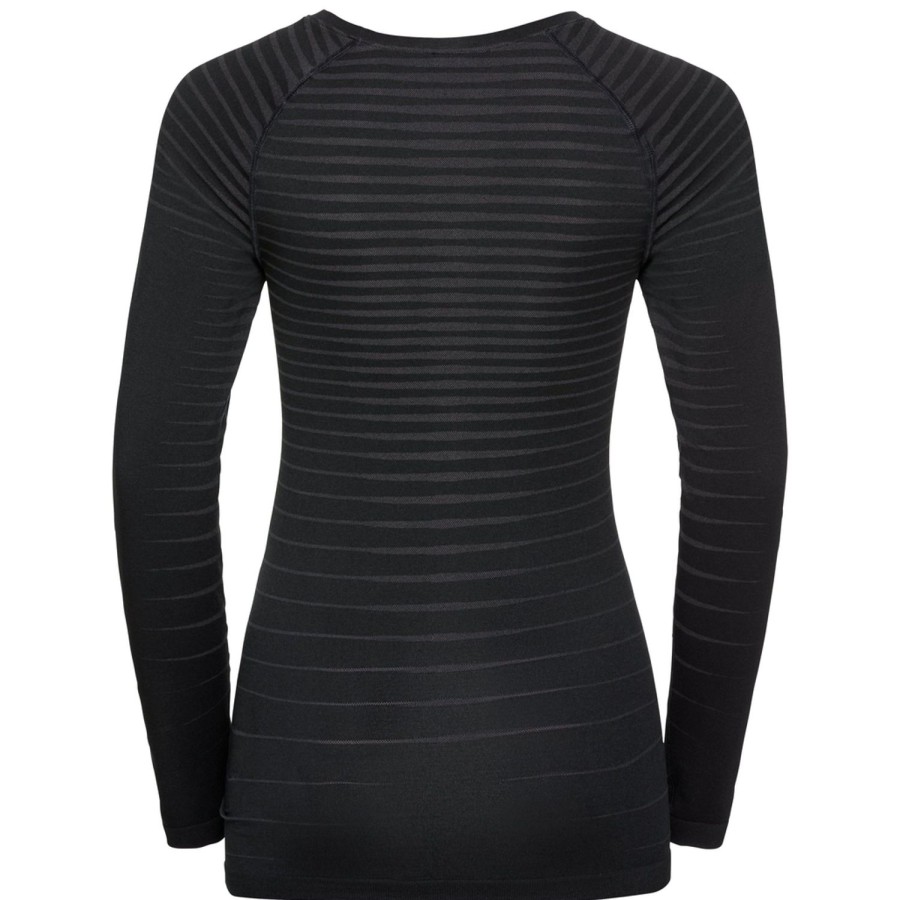 Thermal- & Underwear Odlo Thermal Undershirts | Odlo Performance Light-Basislaagtop Met Lange Mouwen Voor Dames