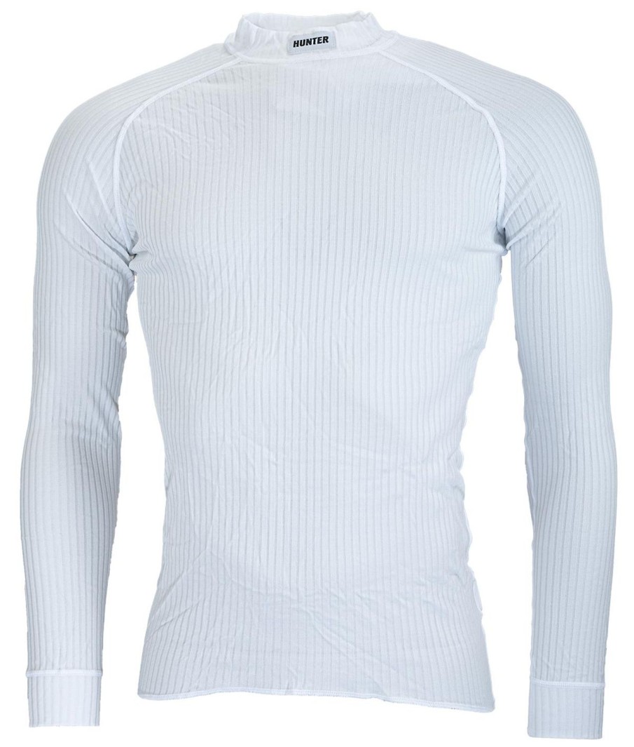 Thermal- & Underwear Hunter Undershirts | Hunter Shirt Lange Mouw White