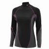 Thermal- & Underwear Mizuno Thermal Undershirts | Mizuno Virtual Body High Neck Womens 73Cl042