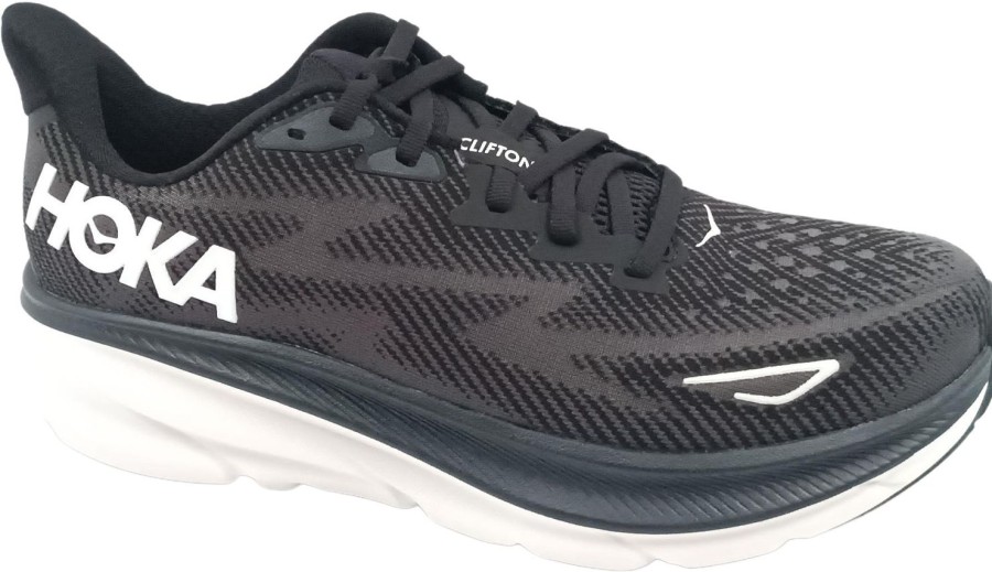 Running & Hiking Hoka One One Runningshoes | Hoka One One Clifton 9 Black/White