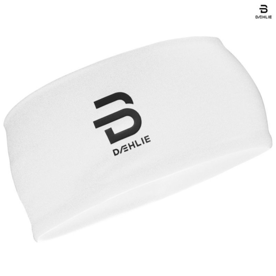 Skating Daehlie Ice Skate Apparel | Daehlie Headband Polyknit White