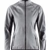 Cycling & Triathlon Craft Cycling Apparel Men | Craft Sharp Softshell Jacket Men Dk Grey Melange/Black