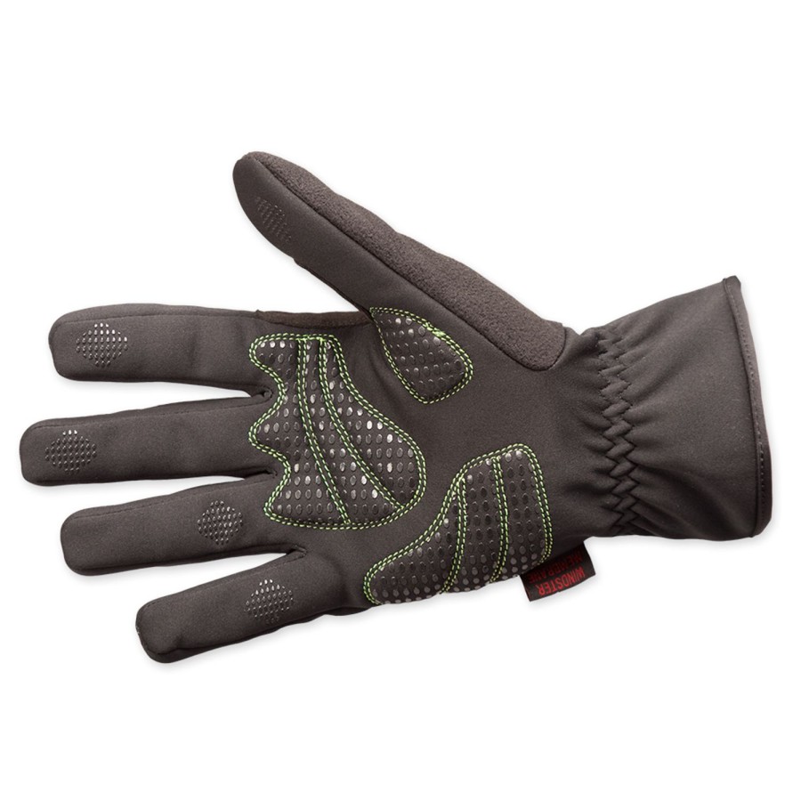 Cycling & Triathlon Rogelli Cycling Gloves Long | Rogelli Winterglove Whitby Black/Yellow