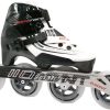 Skating Bont Inline Skates | Bont Semi Race Black Magnesium 3Pt 4X100Mm