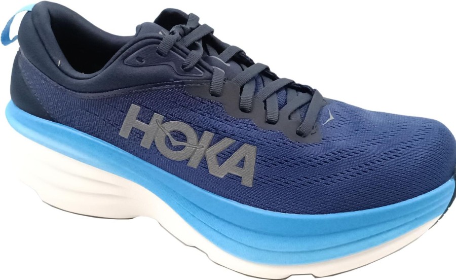 Running & Hiking Hoka One One Runningshoes | Hoka One One Bondi 8 Outer Space / All Aboard