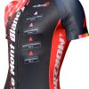 Cycling & Triathlon Bjorka Cycling Apparel Men | Bjorka Maillot Mont Blanc Red