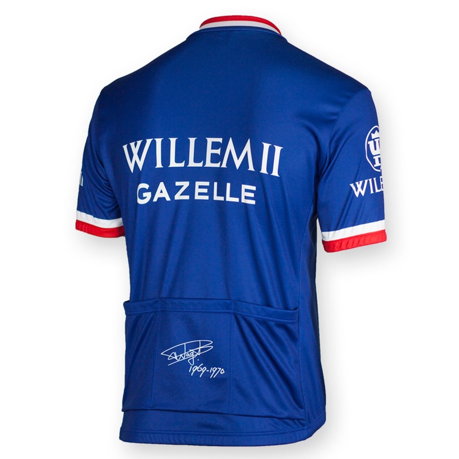 Cycling & Triathlon Rogelli Cycling Apparel Men | Rogelli Replica Bike Shirt Willem Ii Short Sleeve