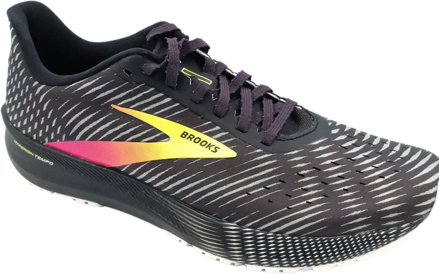 Running & Hiking Brooks Runningshoes | Brooks Hyperion Tempo Black/Pink/Yellow