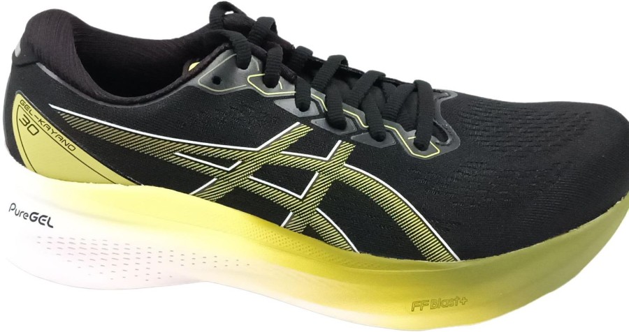 Running & Hiking Asics Runningshoes | Asics Gel-Kayano 30 Black/Glow Yellow