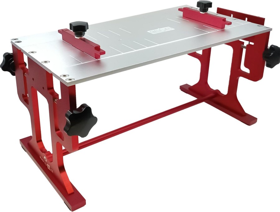 Skating Raps Sharpening Skates | Raps Long Track Grinding Table Red