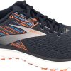 Running & Hiking Brooks Runningshoes | Brooks Defyance 12 Black/Red Orange/Blue Narrow