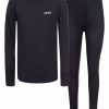 Kids Rukka | Rukka Glenn Junior Set Black Base Shirt Ls And Base Under Wear Tight [Kids]