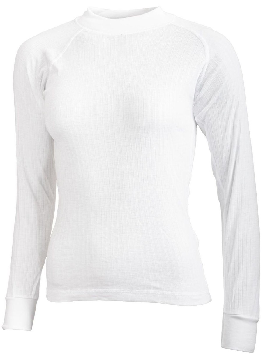 Kids Avento | Avento Thermo Shirt Junior (Long Sleeve) 719 White