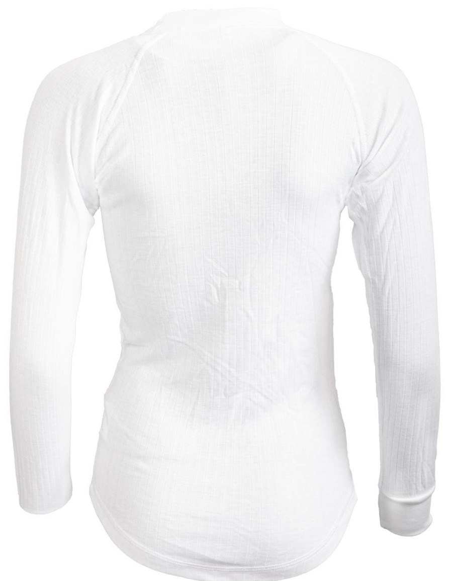 Kids Avento | Avento Thermo Shirt Junior (Long Sleeve) 719 White