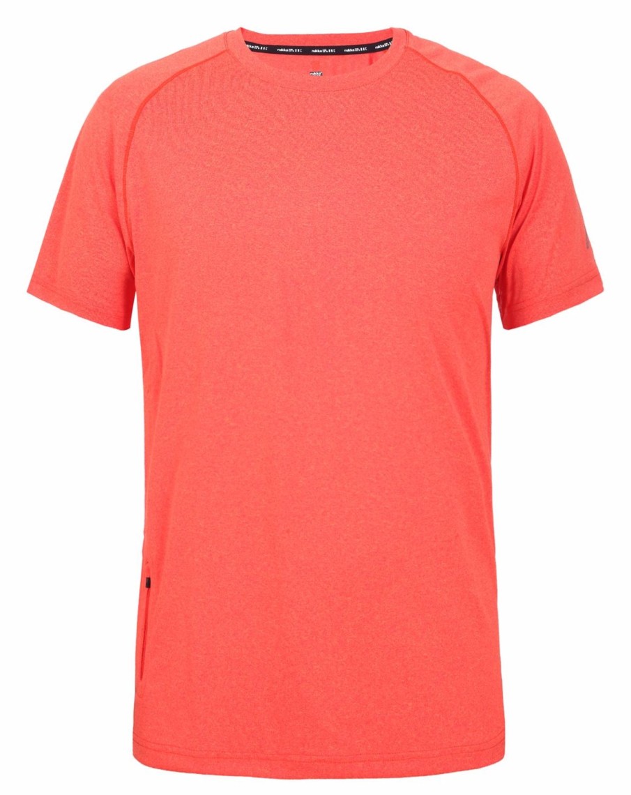 Running & Hiking Rukka Running Shirts | Rukka Myllari Ss Tee Orange