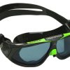 Cycling & Triathlon Aqua Sphere Goggles | Aqua Sphere Seal 2.0 Dark Lens Black/Green