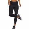 Running & Hiking Asics Running Pants | Asics Tokyo High Waist Tight Performance Black/Graphite Grey