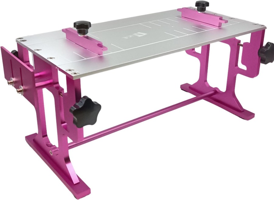 Skating Nice Sharpening Skates | Nice Long Track Grinding Table Pink