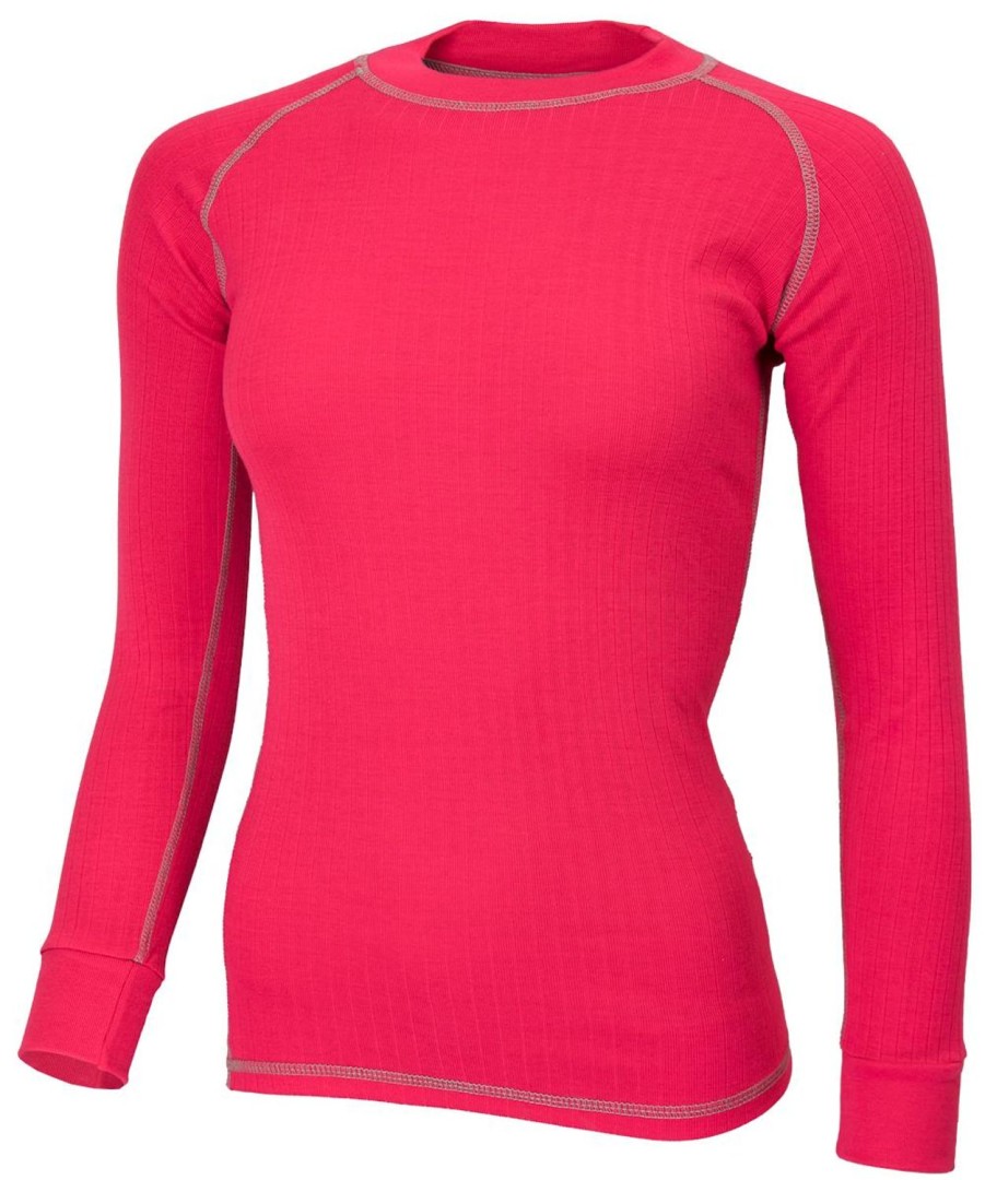 Thermal- & Underwear Avento Thermal Undershirts | Avento Thermoshirt Lady Pink (Long Sleeve) 721