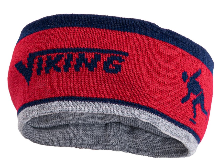 Skating Viking Ice Skate Apparel | Viking Headband-Beanie Ret/Grey