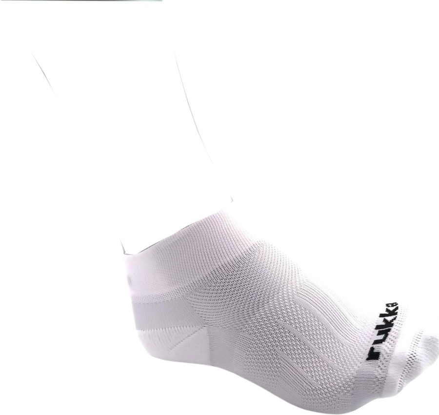 Cycling & Triathlon Rukka Cycling Socks | Rukka Turula 2 Pairs White