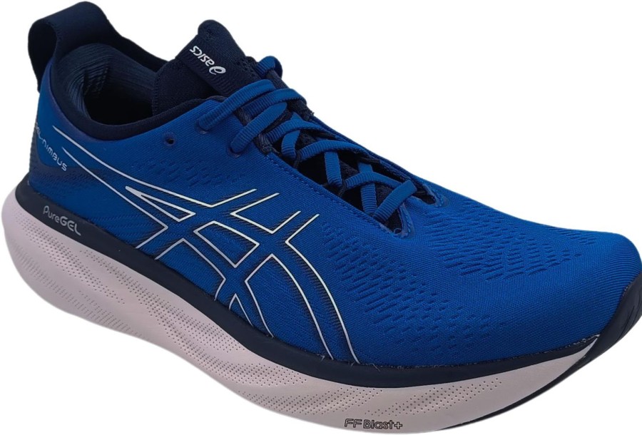 Running & Hiking Asics Runningshoes | Asics Nimbus 25 Illusion Blue/Pure Silver