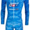 Skating Powerslide Skate Apparel | Powerslide Inline Suit 2023 Light Blue Long Sleeves