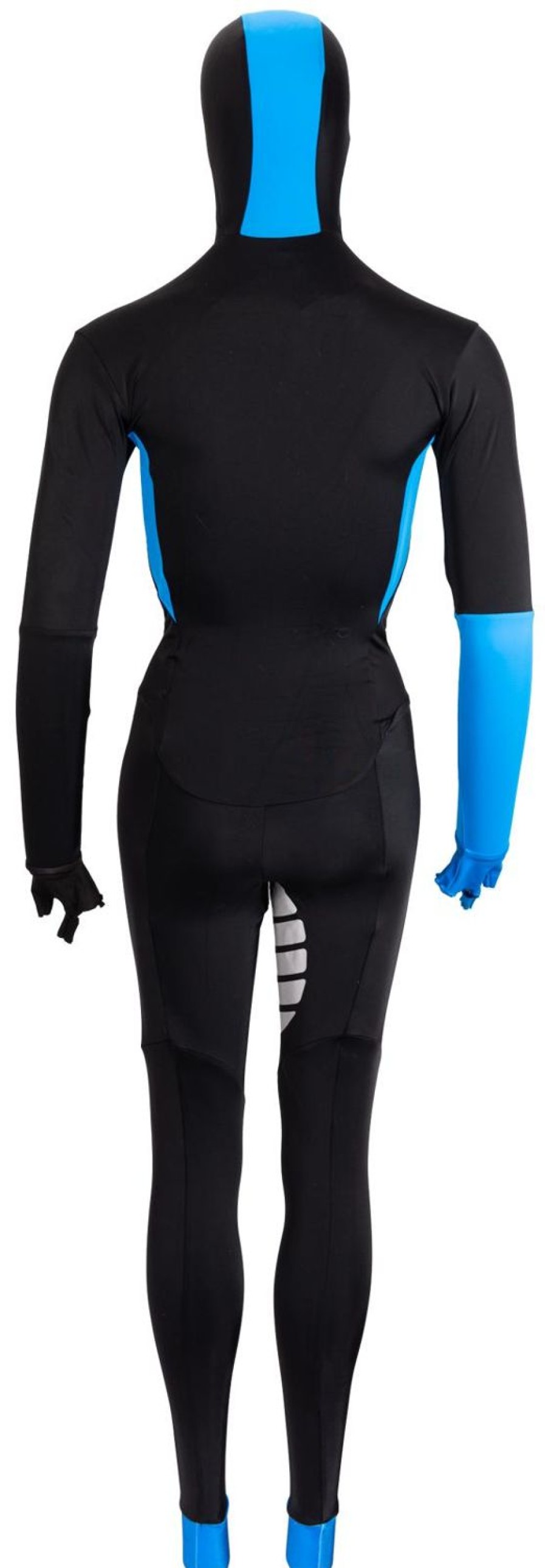 Skating Hunter Ice Skate Apparel | Hunter Speedsuit Base Lycra Blue