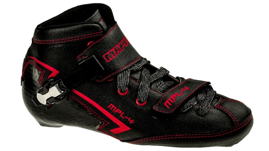 Skating Maple Inline Skating Shoe | Maple Mpl-4 Black/Red