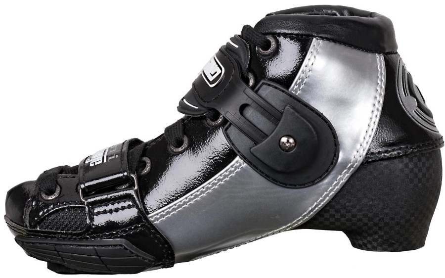 Skating Luigino Inline Skating Shoe | Luigino Kids Mini Challenge Shoe Silver/Black