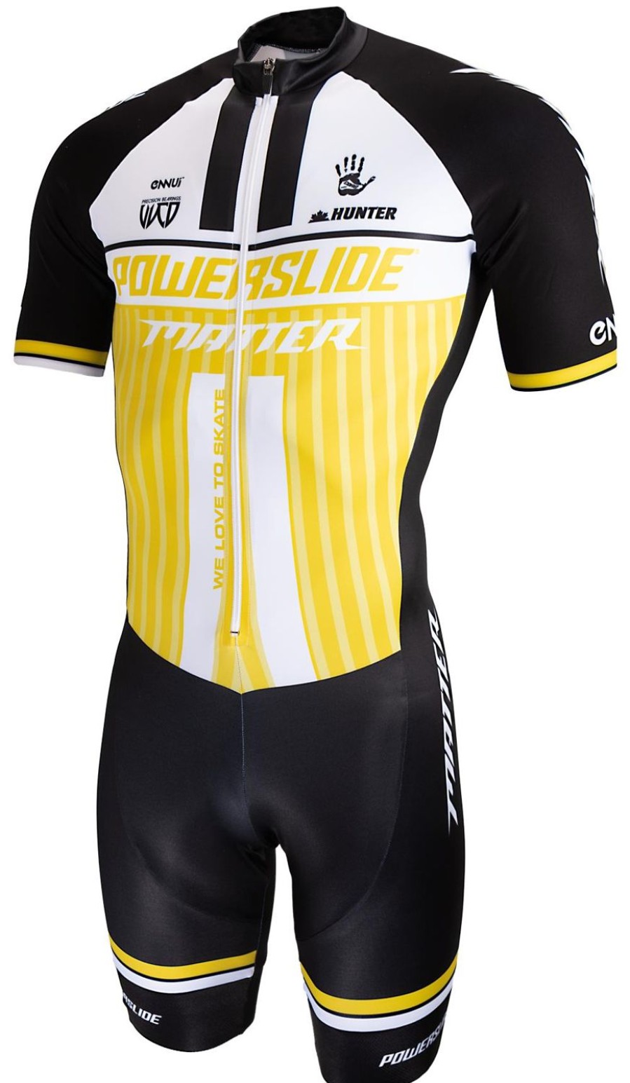 Skating Powerslide Skate Apparel | Powerslide Inline Skinsuit World Yellow 2019