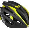 Skating Powerslide Protection | Powerslide Race Attack Bicycle/Skate Helmet Black/Yellow With Led Light