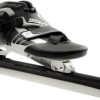 Skating Bont Long Track Skates | Bont Z Black With Ehschrome