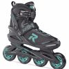 Skating Roces Inline Skates | Roces Icon W 80 Black/Aqua