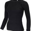 Thermal- & Underwear Avento Thermal Undershirts | Avento Thermoshirt Lady Black (Long Sleeve) 721