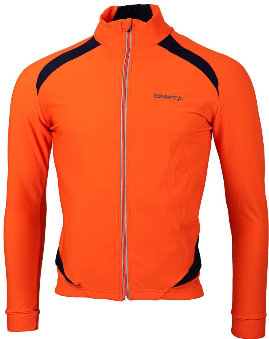 Cycling & Triathlon Craft Cycling Apparel Men | Craft Thermo Jack Orange/Blue