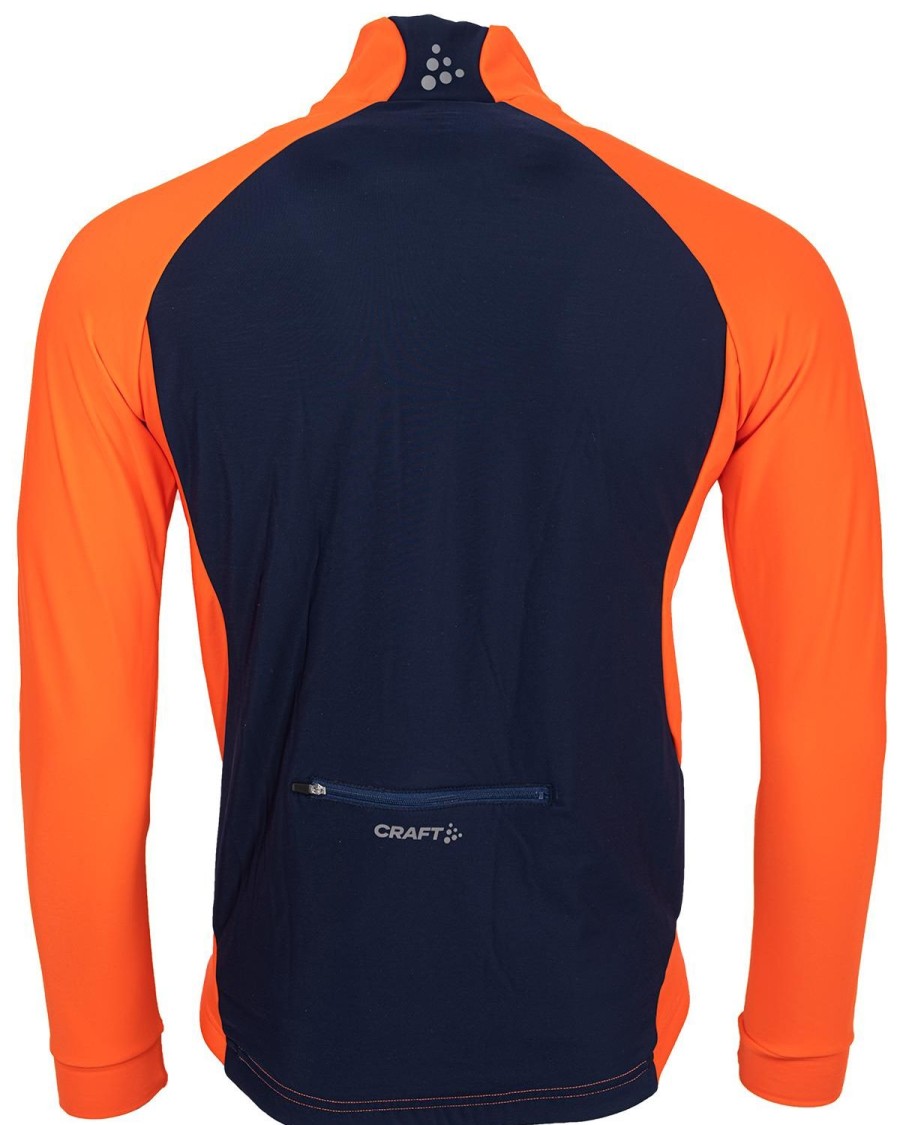 Cycling & Triathlon Craft Cycling Apparel Men | Craft Thermo Jack Orange/Blue