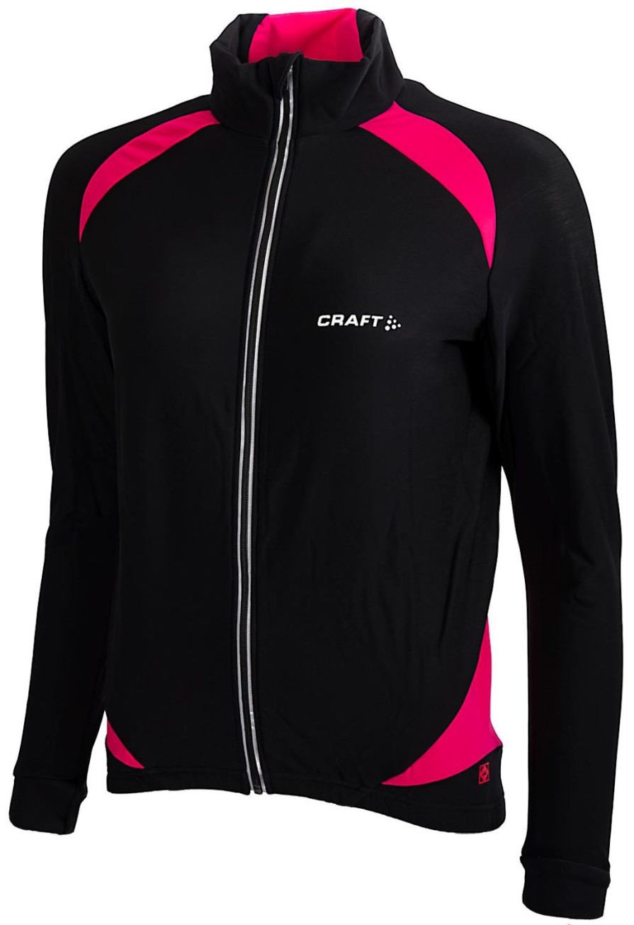 Cycling & Triathlon Craft Cycling Apparel Men | Craft Thermo Jack Pink/Black