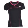 Running & Hiking Rogelli Running Shirts | Rogelli Miral Running T-Shirt Dames Black/Rose