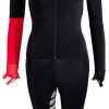 Skating Hunter Ice Skate Apparel | Hunter Speedsuit Base Lycra Red