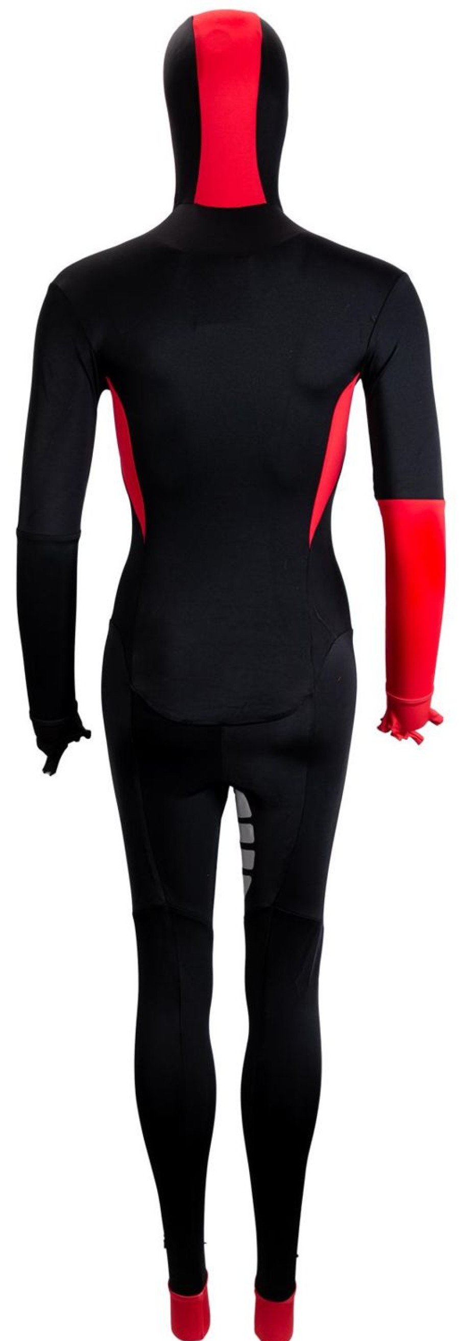 Skating Hunter Ice Skate Apparel | Hunter Speedsuit Base Lycra Red