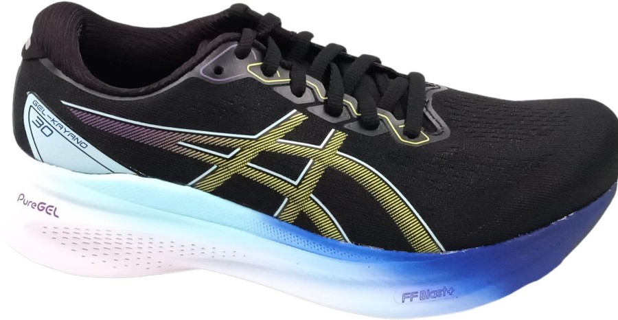 Running & Hiking Asics Runningshoes | Asics Gel-Kayano 30 Black/Glow Yellow