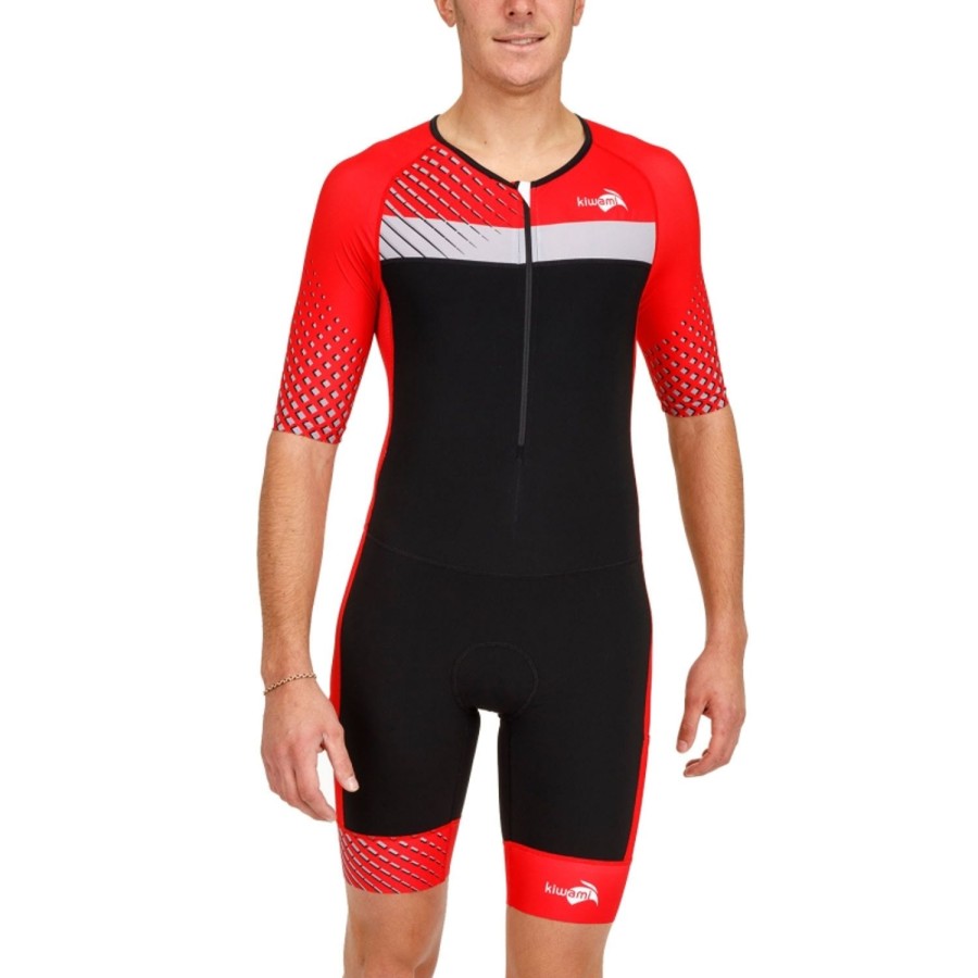 Cycling & Triathlon Kiwami Triathlon Suits | Kiwami Prima 2 Ld Aero Trisuit Red