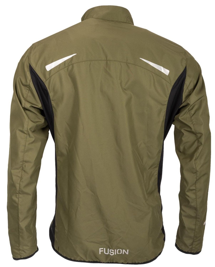 Running & Hiking Fusion Sportjackets | Fusion Mens S1 Run Jacket Green