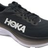 Running & Hiking Hoka One One Runningshoes | Hoka One One Bondi 8 Black/White [Wide 2E]