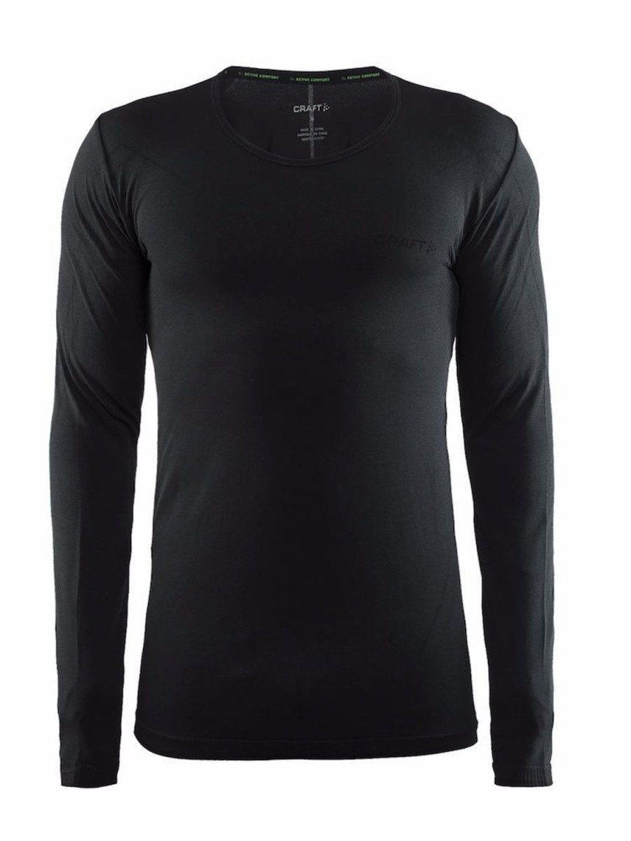 Thermal- & Underwear Craft Undershirts | Craft Active Comfort Rn Ls Men Grey