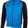 Cycling & Triathlon Avento Cycling Apparel Men | Avento Sportsjacket Windbreaker Black/Blue