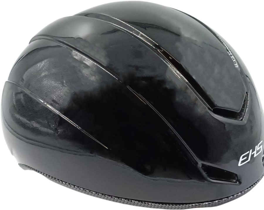 Skating EHS Ice Accessoires | Ehs Cranium Ice Skating Helmet Gloss Black