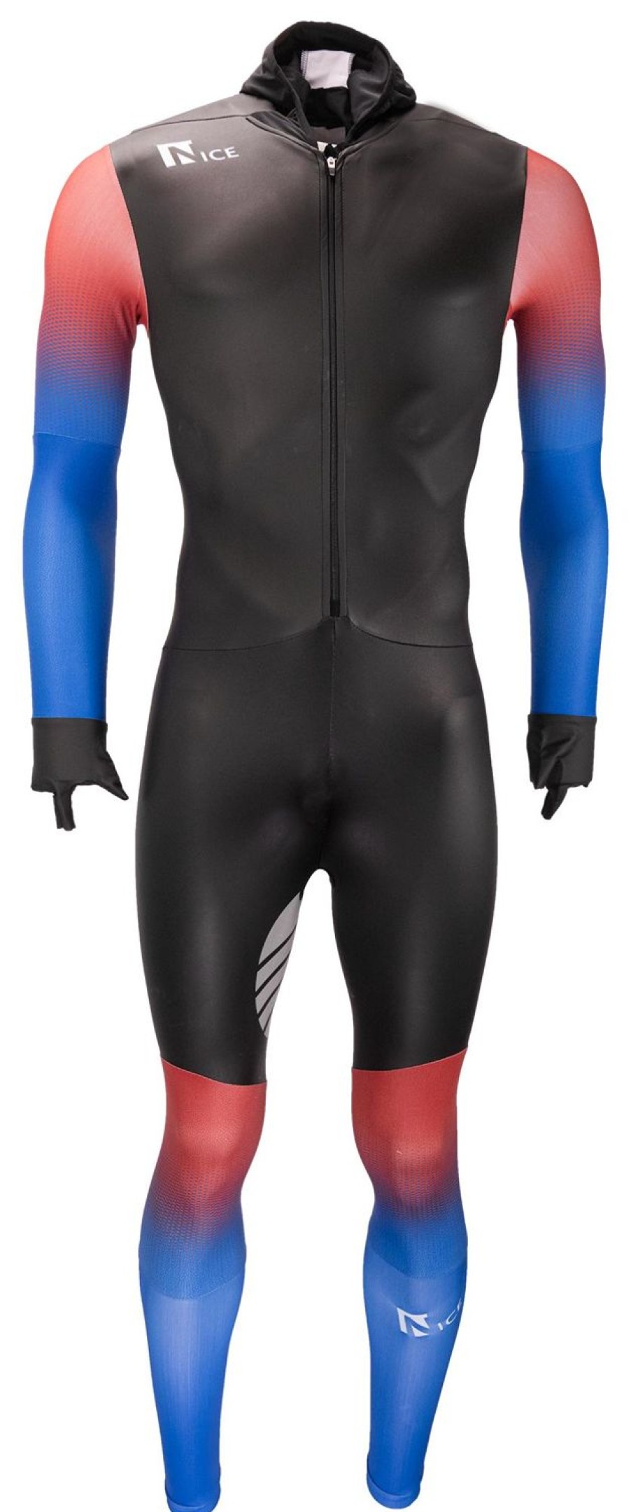 Skating Nice Ice Skate Apparel | Nice Rubber Speed Suit Performance Black/Brown/Blue